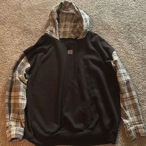 Custom Carhart flannel hoodie